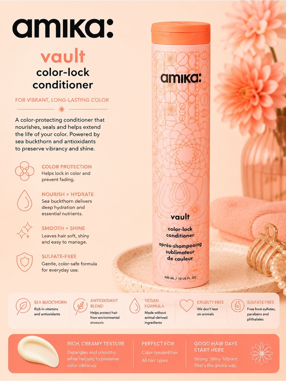 amika Vault Color-Lock Conditioner